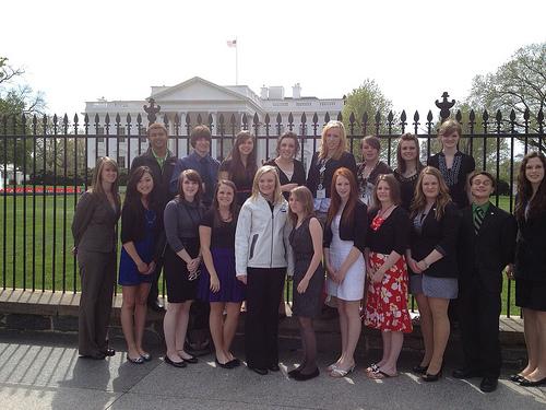 4-H Students Come to the White House