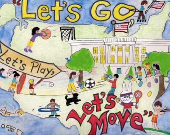 White House Easter Egg Roll 2012 Poster