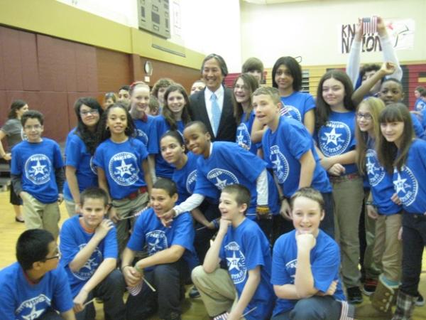 Howard K. Koh, M.D., M.P.H, Assistant Secretary for Health visits Scranton, PA