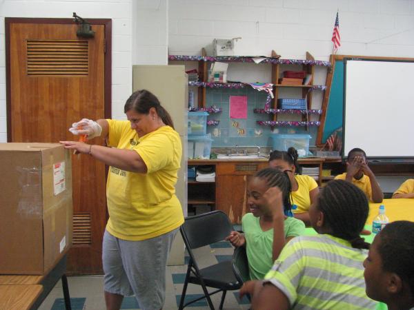 Stetser Elementary Opening Mystery Box
