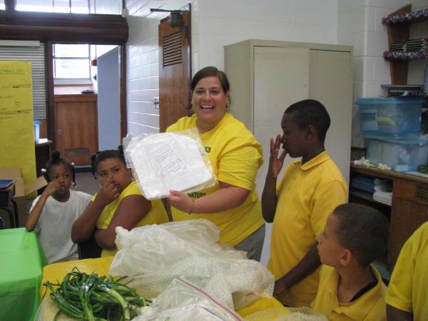 Stetser Elementary&#039;s Chef hat and letter