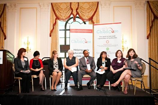 Honorees participate in a panel discussion