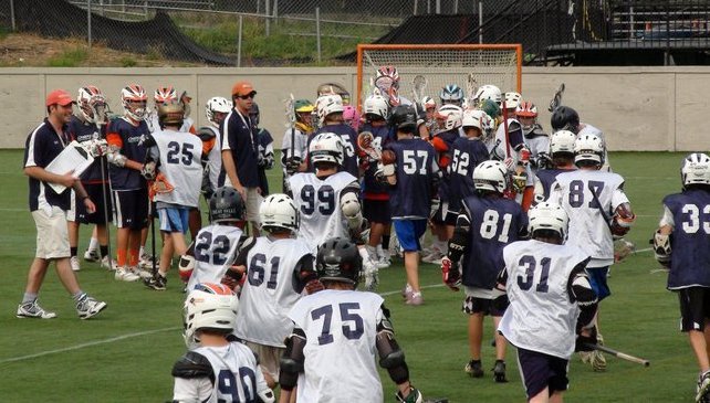 Coaching lacrosse