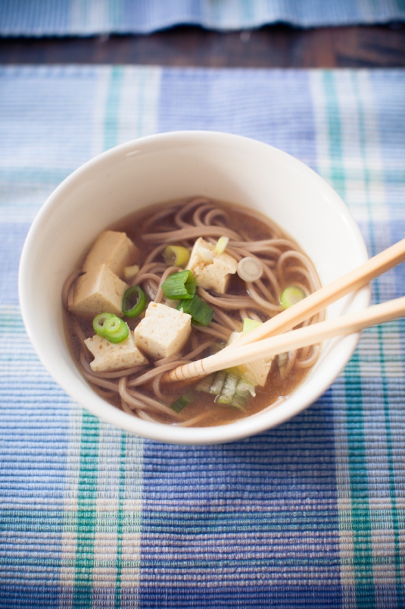 Toshikoshi Soba soup