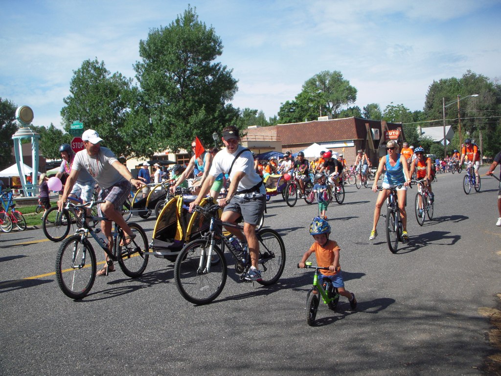 Approximately 7,500 people turned out for Viva Streets in Denver, Colorado