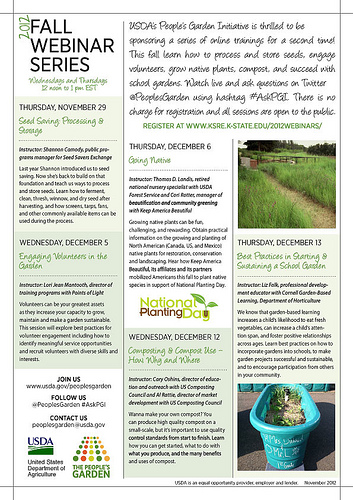 2012 Fall Webinar Series