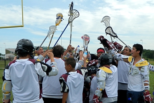 Native American Youth Get Active at the Minnesota Swarm's Lacrosse