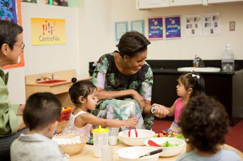 Flootu FLOTUS with school kids | Let's Move!